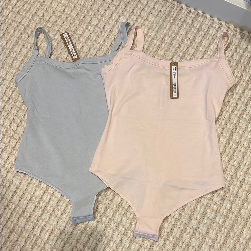 SKIMS Cotton Jersey Bodysuits